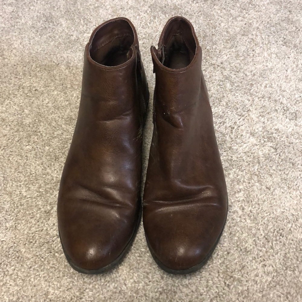 Cute brown booties